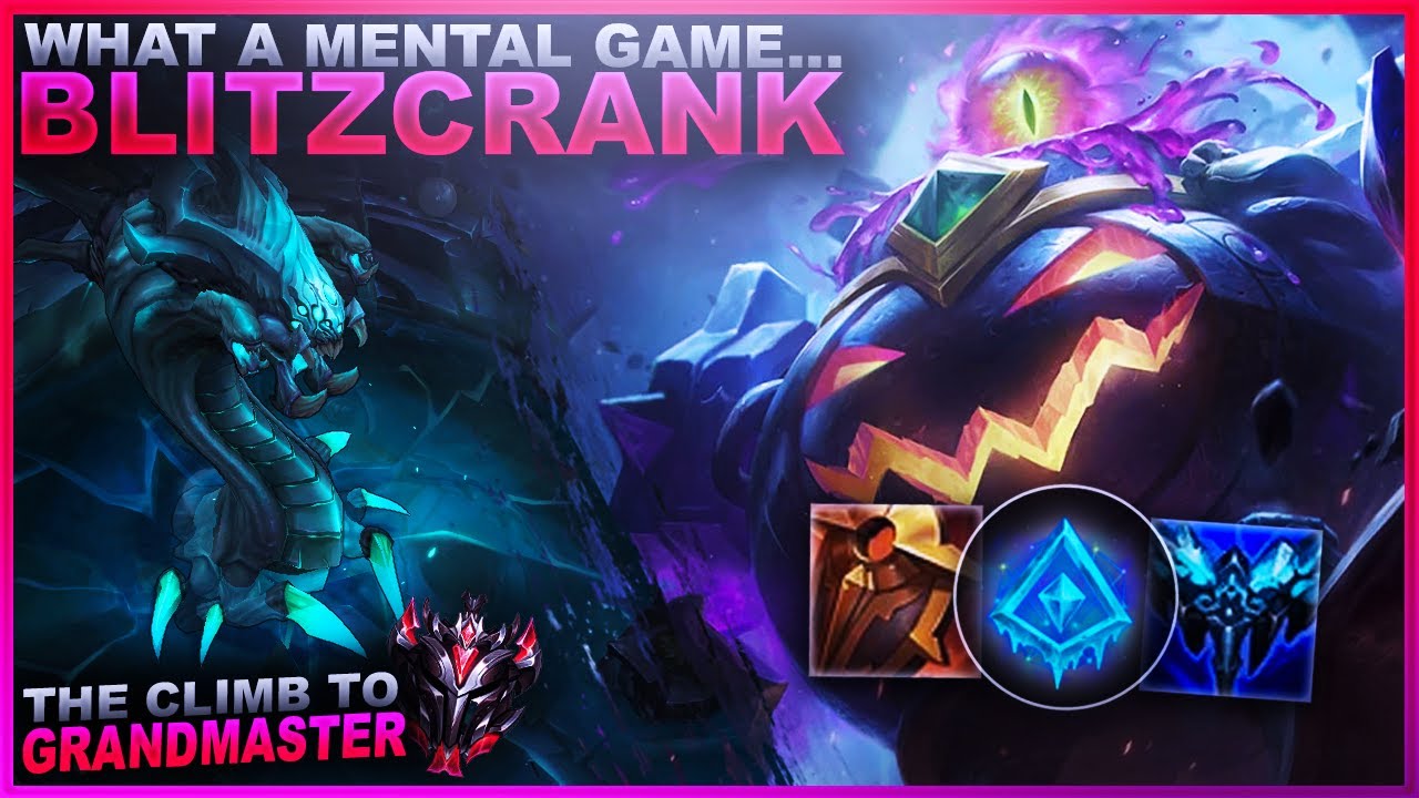 WHAT A MENTAL GAME... BLITZCRANK | League of Legends