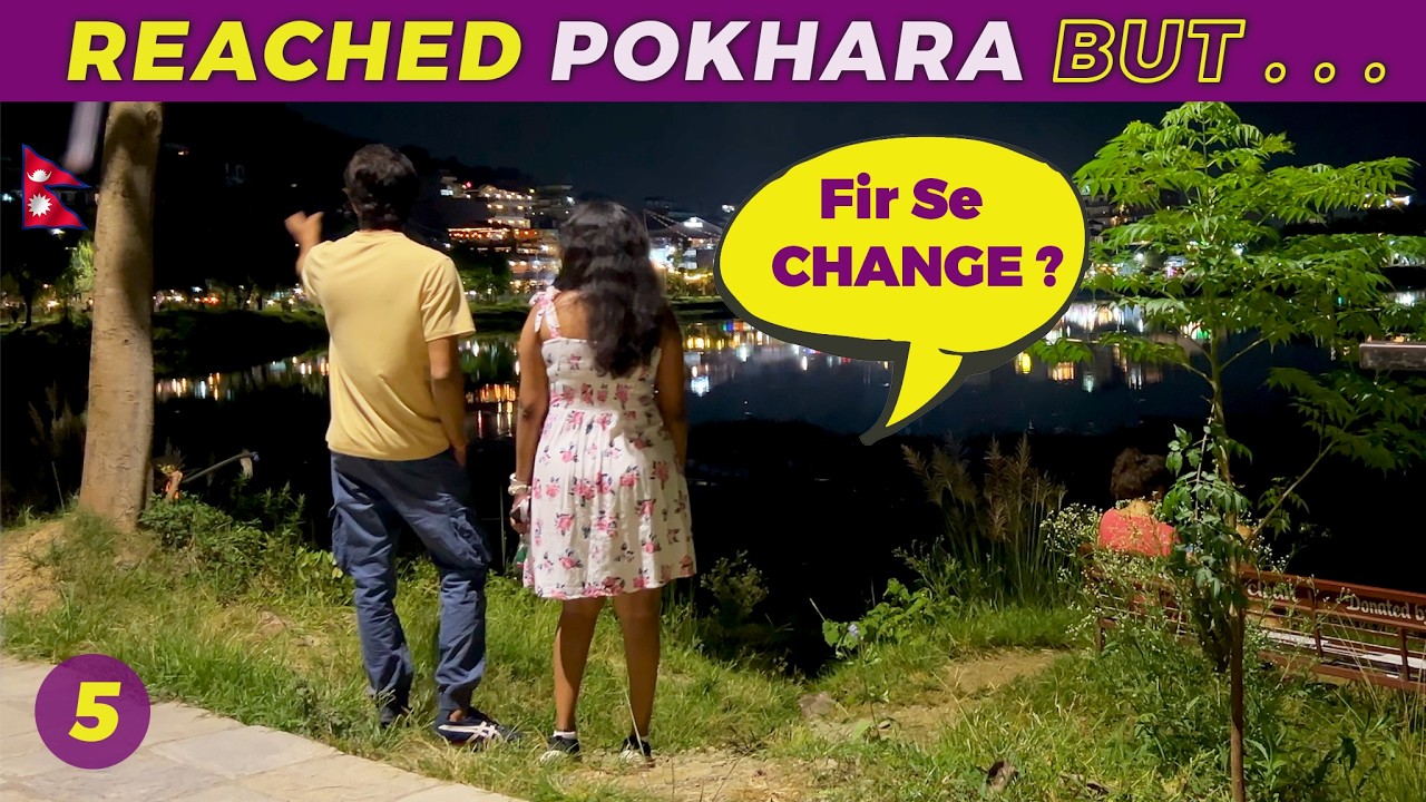 Reached Pokhara But Ek Problem ho gayi | India to Nepal Ride