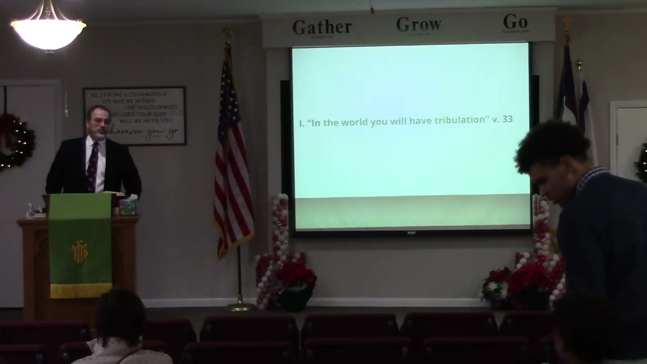 'Take Heart: Christ has Overcome the World-01/11/26