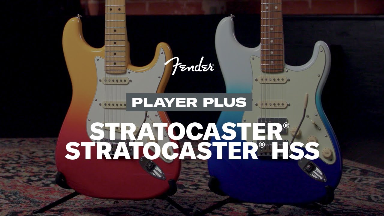 Знакомство с моделями Player Plus Stratocaster | Fender