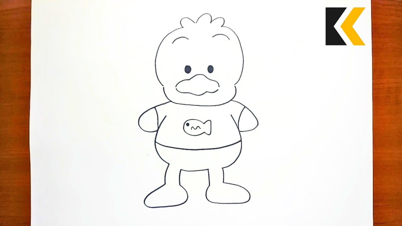 How To Draw Pekkle | Draw Characters Easily