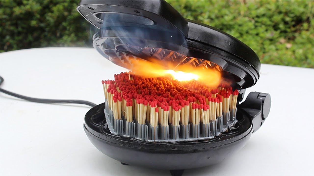 WAFFLE IRON vs MATCHES