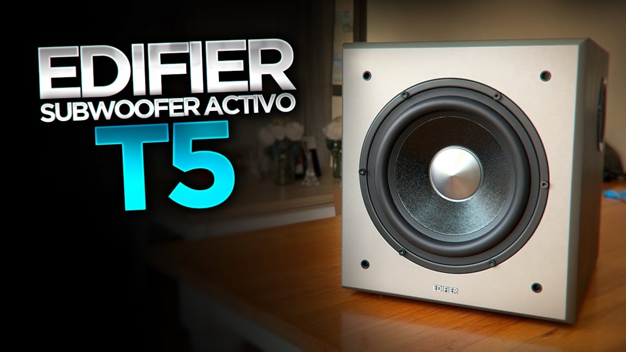 Edifier T5 / Mejora tu audio con este Subwoofer ECONÓMICO + BASS TEST [REVIEW]