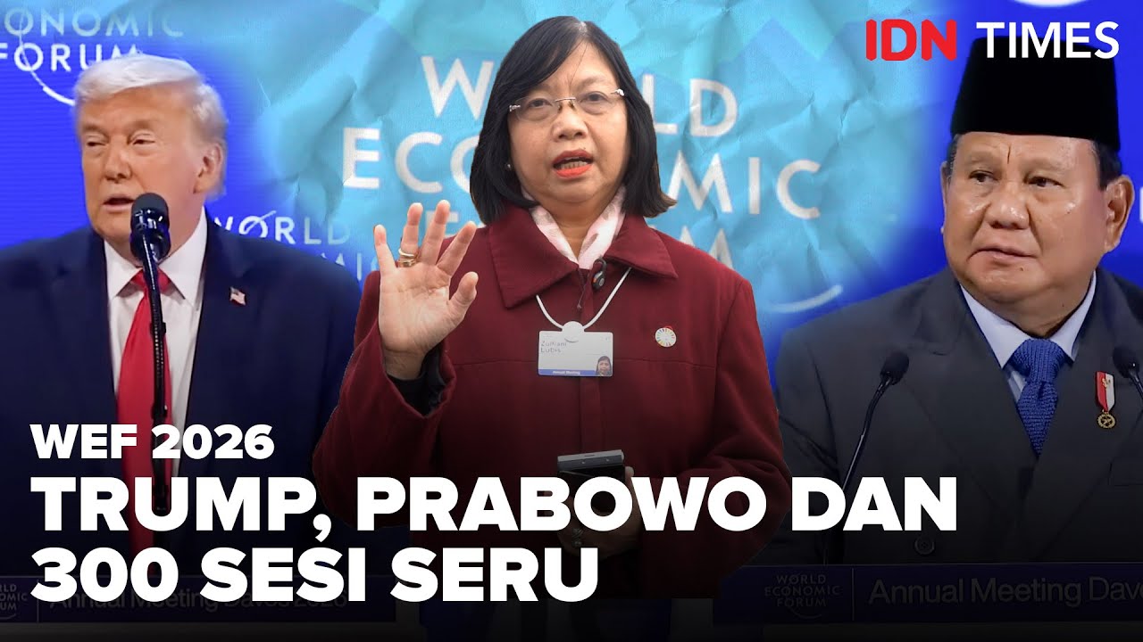 WEF 2026: Trump, Prabowo dan 300 Sesi Seru