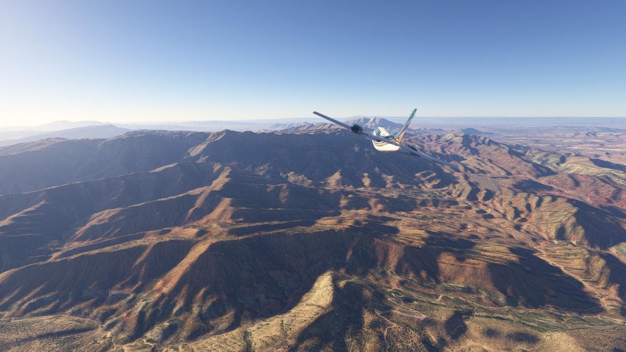 Flight Simulator 2024: Landing at Quetta, Pakistan (OPQT) with the A2A Aerostar 600