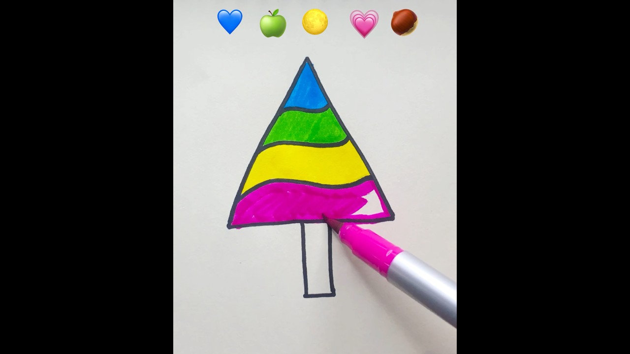 💙🍏🌕💗🌰satisfying creative drawing #art  #satisfyingvideo #satisfying #video #viral #creative #shorts