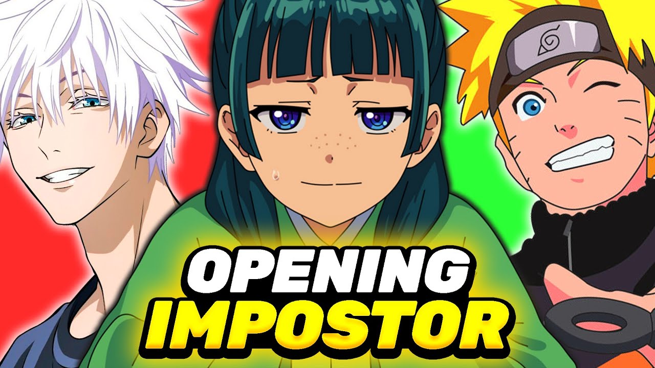 ADIVINA el OPENING IMPOSTOR - ¿CUAL ES EL IMPOSTOR? 🎯🎮 ANIME EN JUEGO