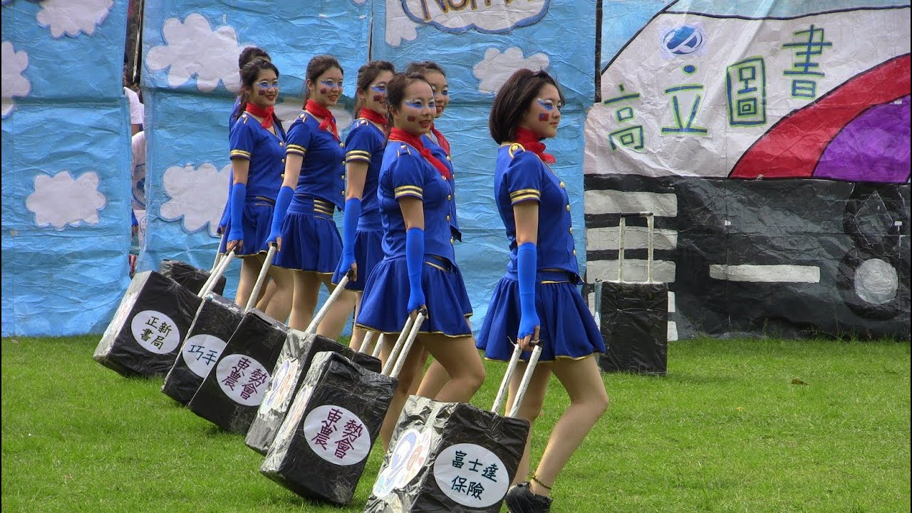 朝陽科大20週年校慶啦啦隊比賽~行銷系