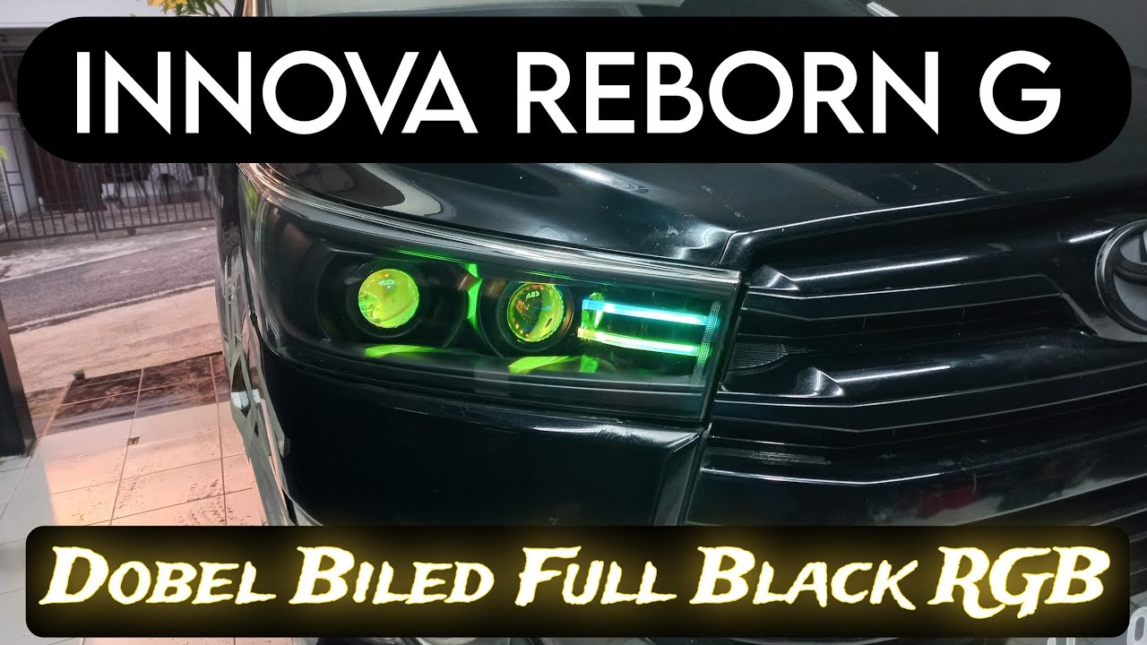 Innova Reborn Diesel Pasang Dobel Biled AES Turbo TIR Demon Slim Frame RGB