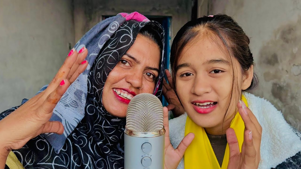 ASMR mouth sound and with ishu 