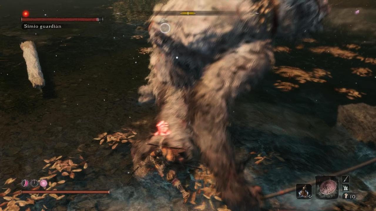 Sekiro: Shadows Die Twice: Ape Guardian Boss fight