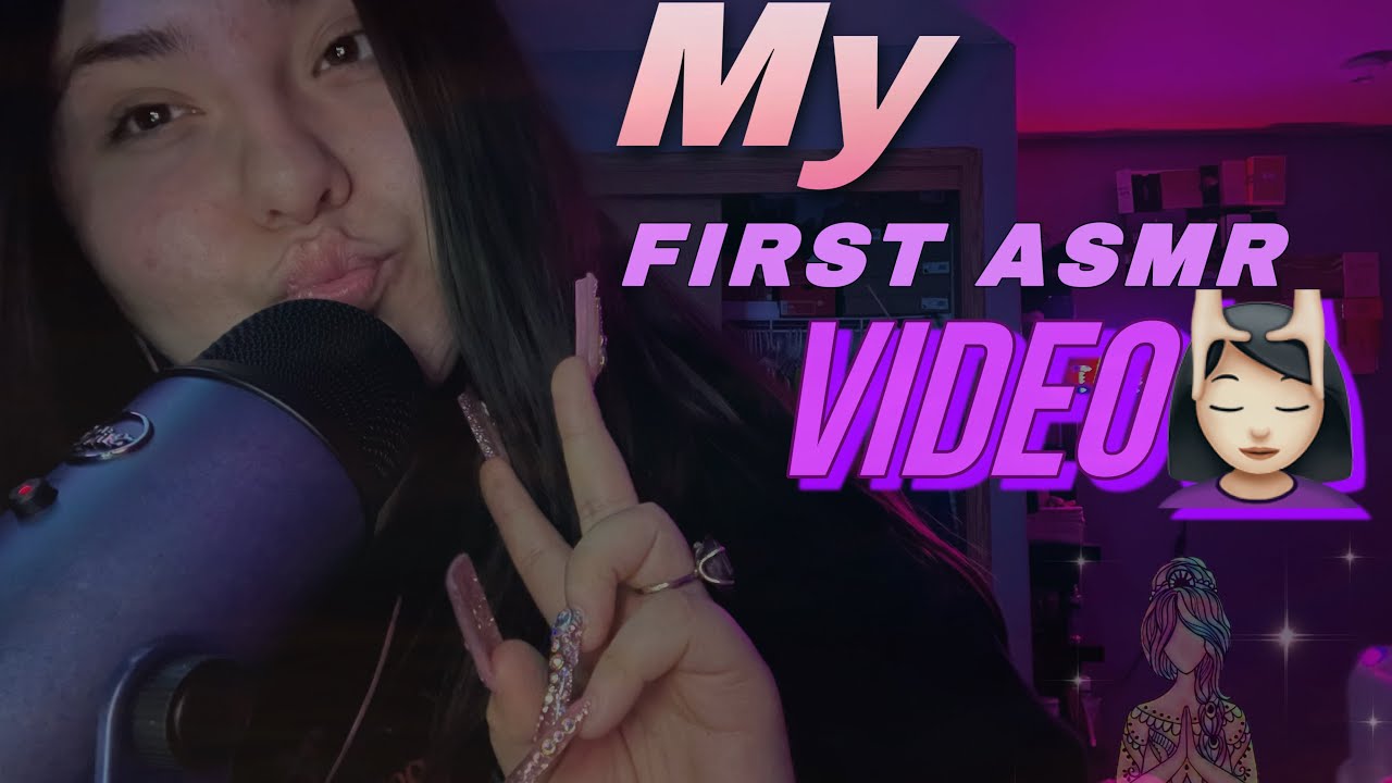 My first time trying ASMR…