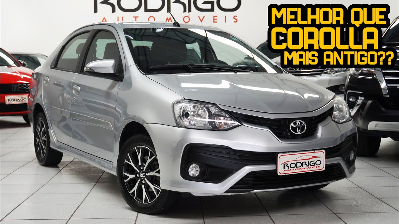 MELHOR QUE UM COROLLA MAIS ANTIGO?? ENTENDA!! Toyota Etios Automático!