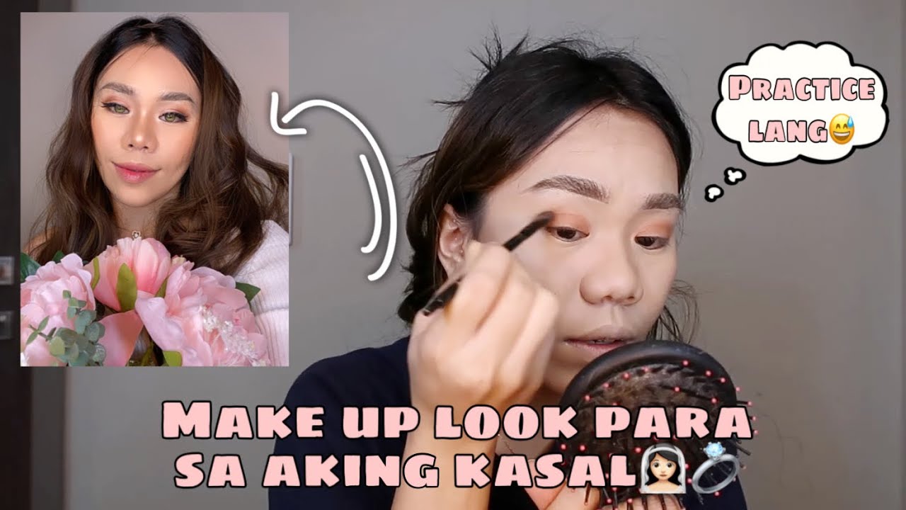 MY WEDDING TRIAL MAKE-UP♥️|SIMPLENG FRESH LOOK LANG♥️|Ritch Jordan VLOG🇵🇭🇬🇧