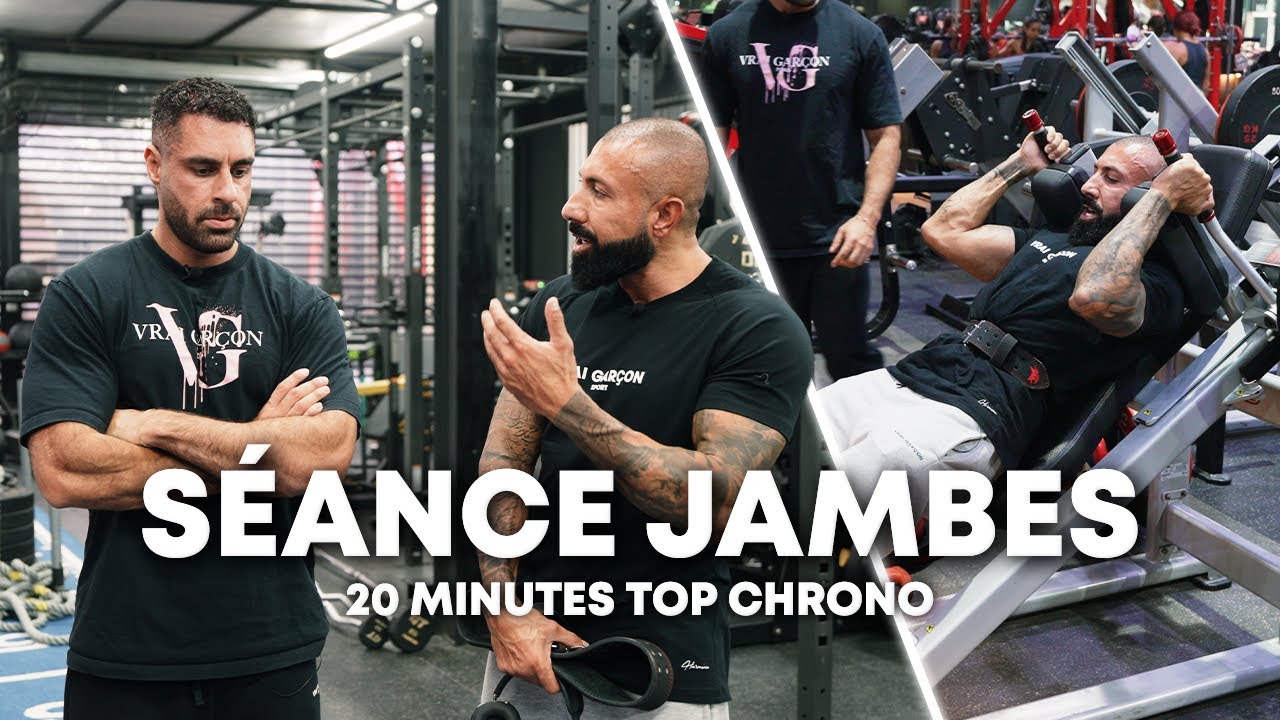 SÉANCE JAMBES 20MIN ULTRA EFFICACE, ZÉRO BLABLA avec @AchZod (AchZod)