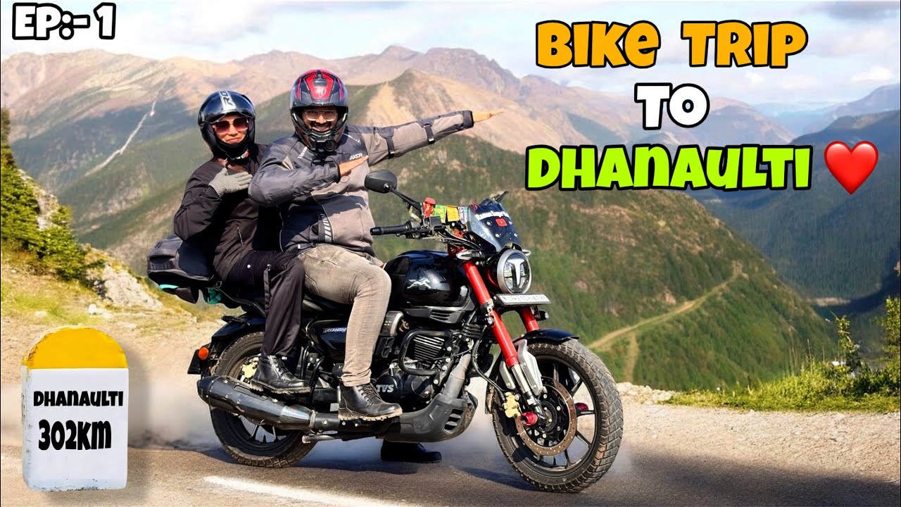 Tvs Ronin 225 | Moradabad To Dhanaulti Vlog ❤️ | Dhanaulti Snow Update 2026 ❄️| | Raman Sagar Vlogs