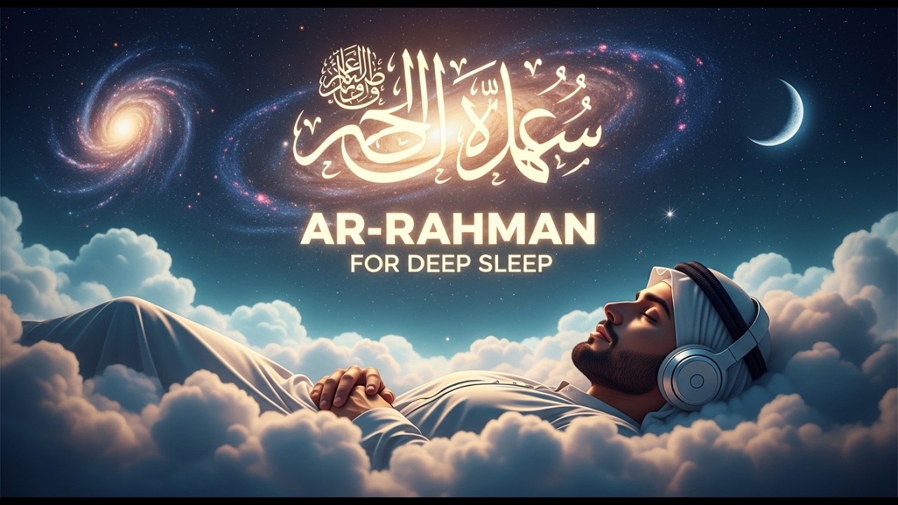 Surah Ar-Rahman (سورة الرحمن) | Calm Quran Recitation for Sleep, Healing & Serenity