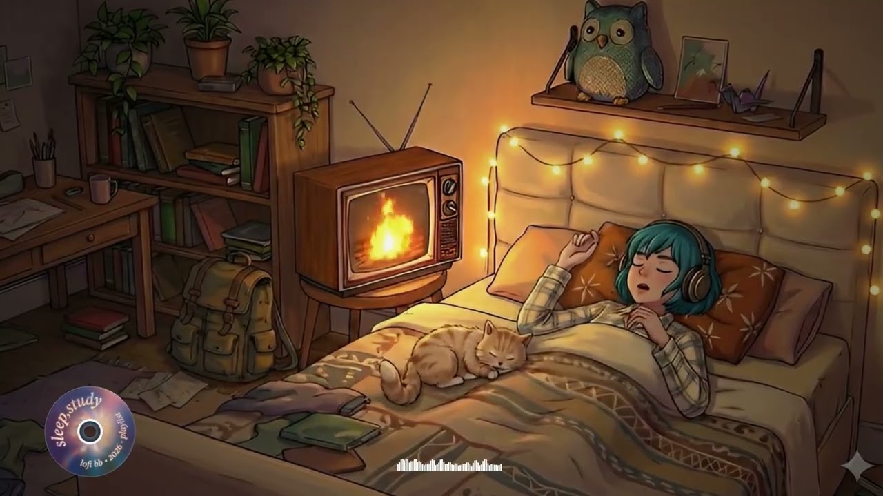 [playlist] lofi bb💤 잠들기 전 듣기 좋은, 마음이 편안해지는 수면 음악 🌙 / 공부 / 집중