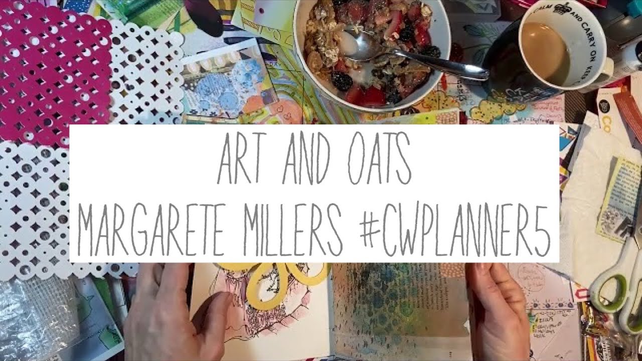 #cwplanner5 - journal with me - collage weekly planner by Margarete miller