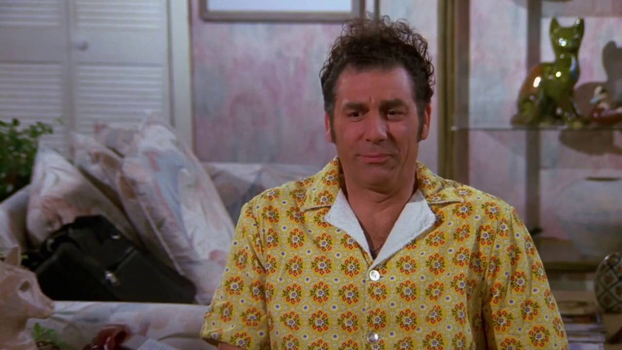 Seinfeld - Kramer retires to Florida.