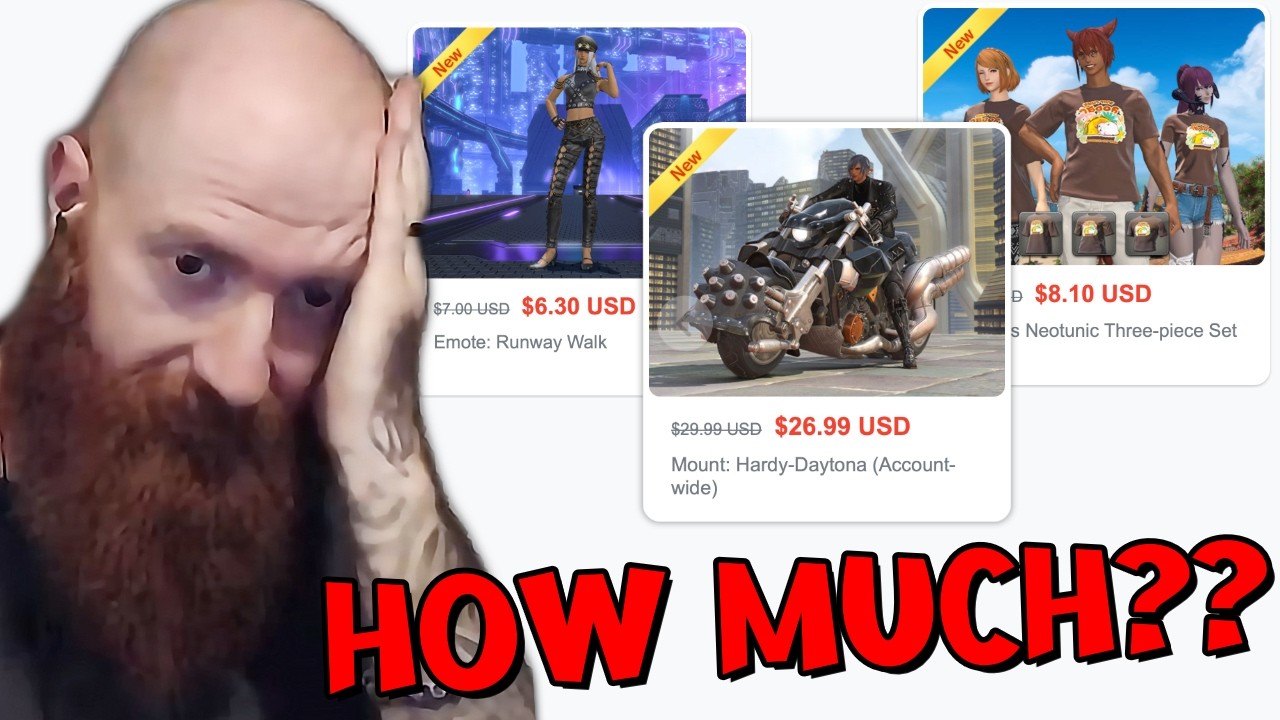 Xeno Reacts to New FFXIV Mog Station Items