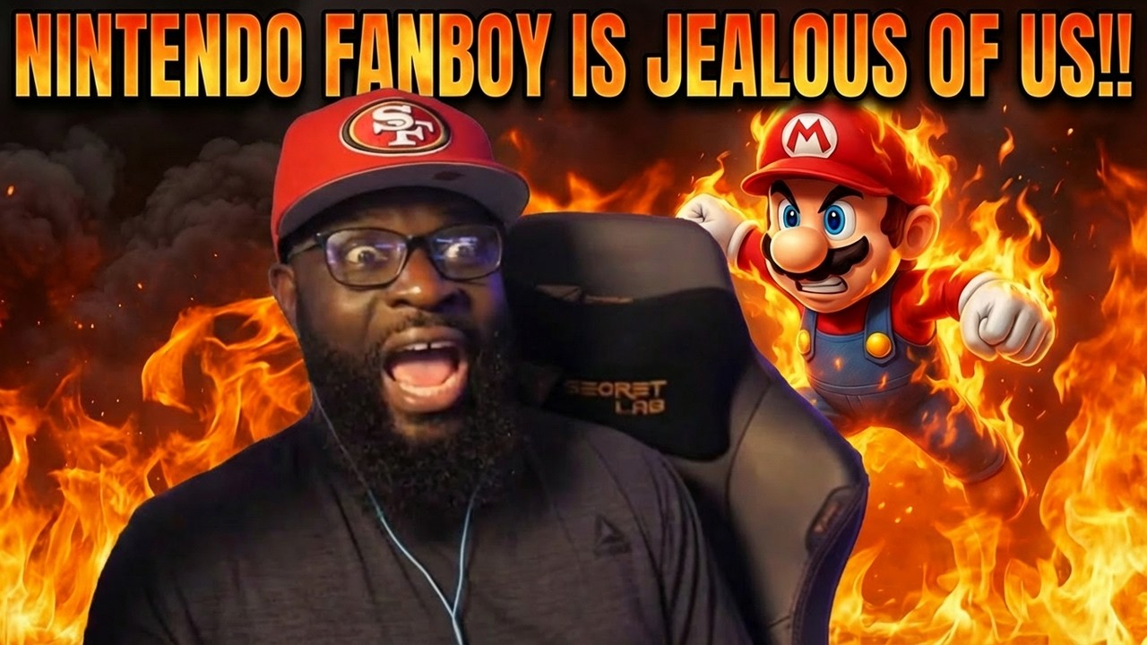 Фанатка Nintendo завидует, потому что мы не преклоним колени!!