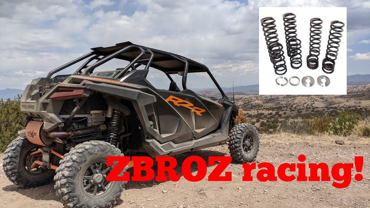 RZR Pro xp 4 | ZBROZ Racing spring kit review