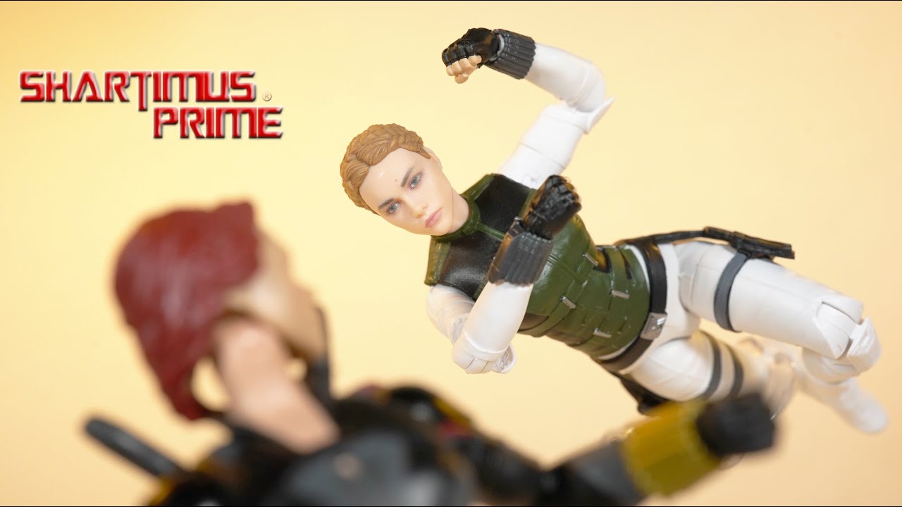Marvel Legends Yelena Belova Black Widow Movie Crimson Dynamo BAF Wave Hasbro Action Figure Review
