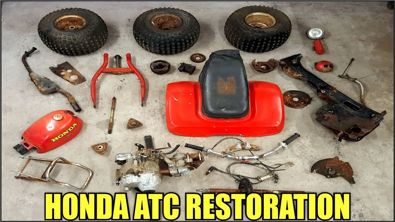 1978 Honda ATC 90 Full Restoration - Part 1