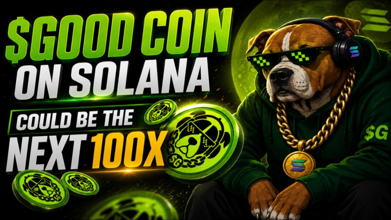 $GOOD COIN ON SOLANA COULD BE THE NEXT 100X!!! GOOD IN THE HOOD!