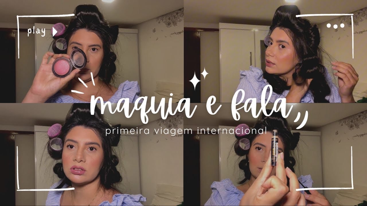 QUASE FIQUEI PRESA NA IMIGRAÇÃO | Maquia e Fala