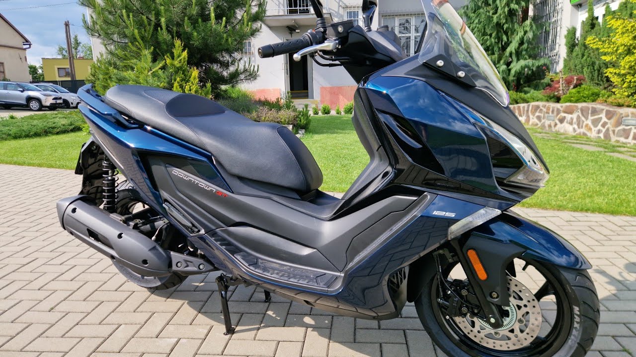 Kymco Downtown GT 125i ABS 2025 4K