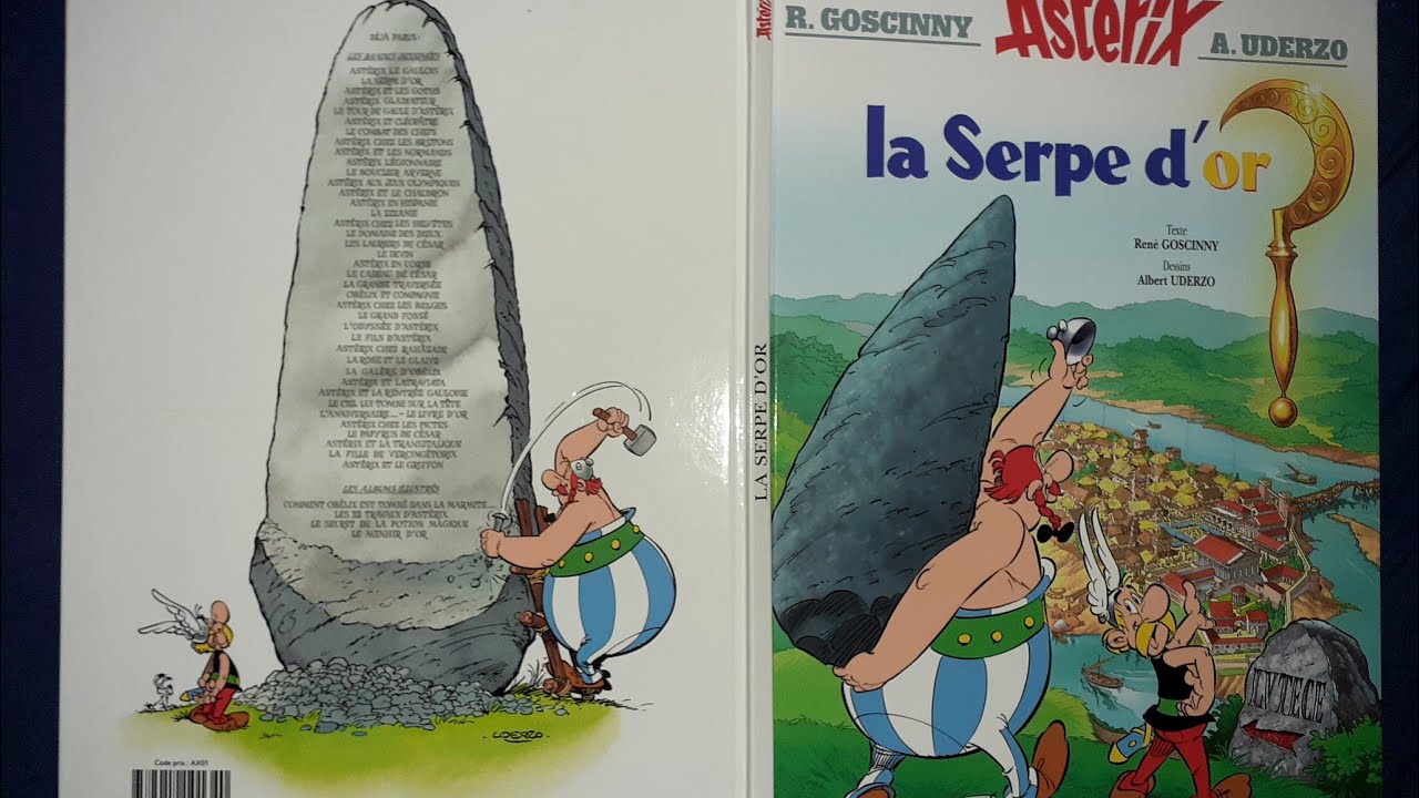 Le Livre d'Astérix - N.2: Astérix La Serpe d'or (Avec Audio)