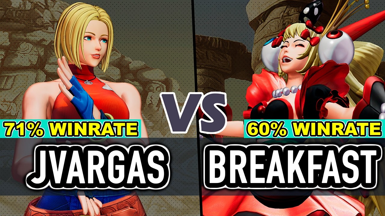 KOF XV ▰ JVARGAS (Blue Mary / Iori / Ralf) vs BREAKFAST (Sylvie / Shun'ei / Najd)