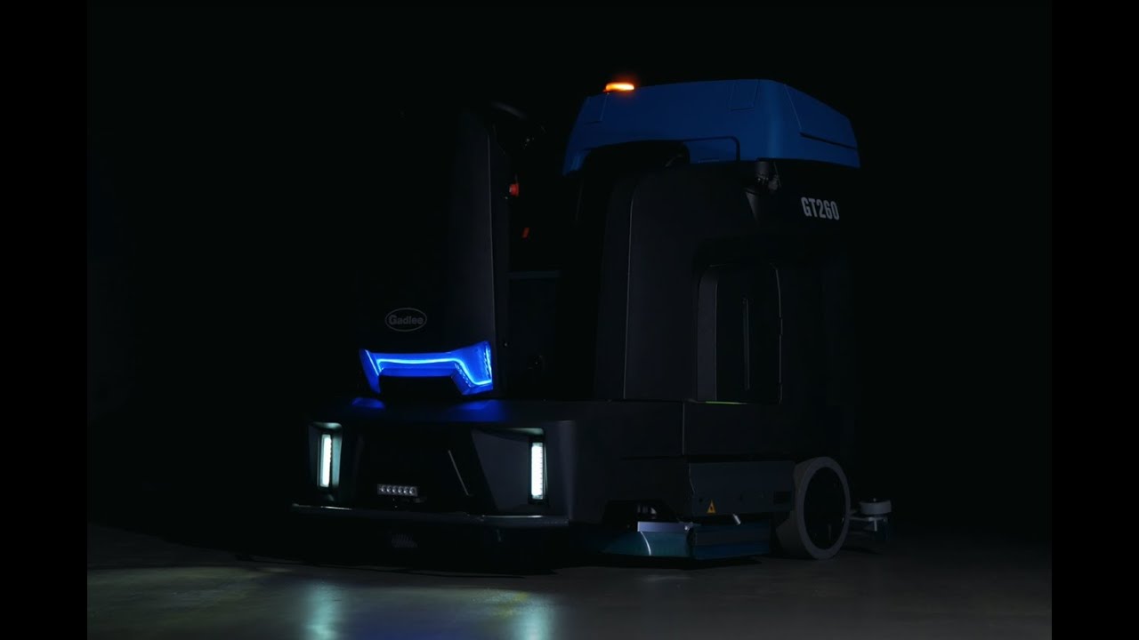 Gadlee GT260 Ride-On Scrubber