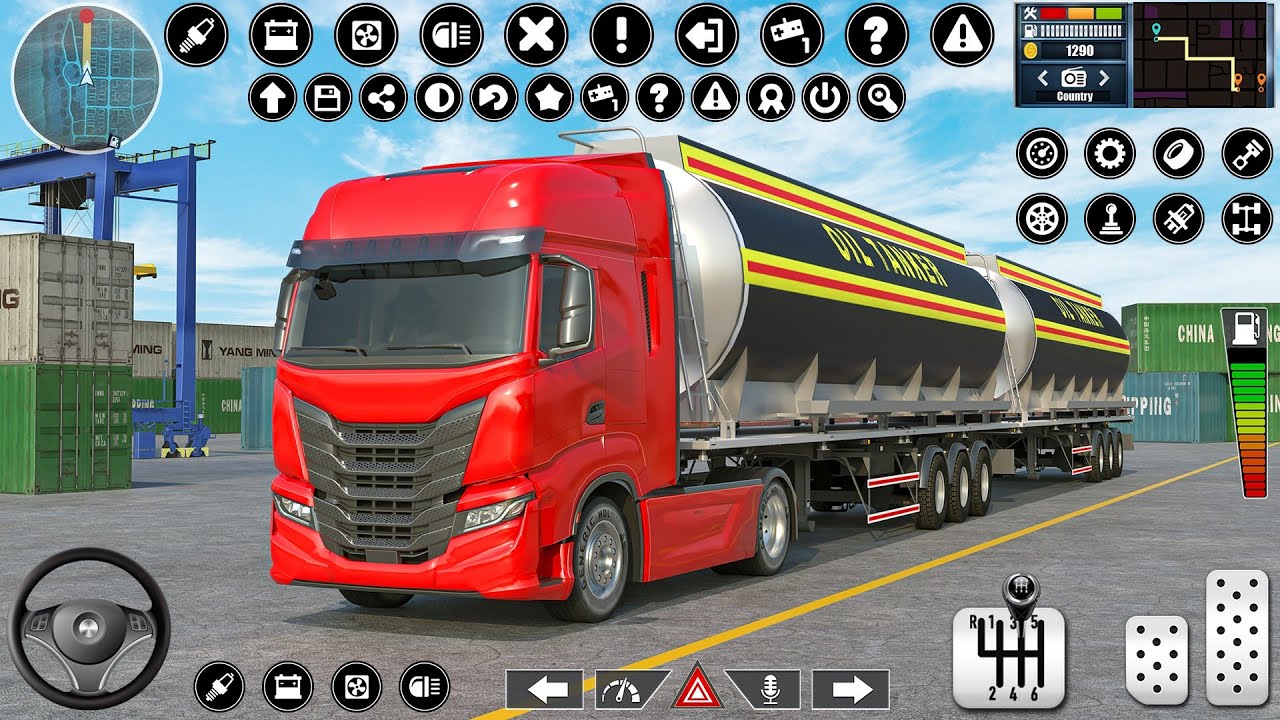 Oil Tanker  Cargo Driving Simulator 🚚 | Realistic Transport  Truck Driving Gameplay | Android & iOS