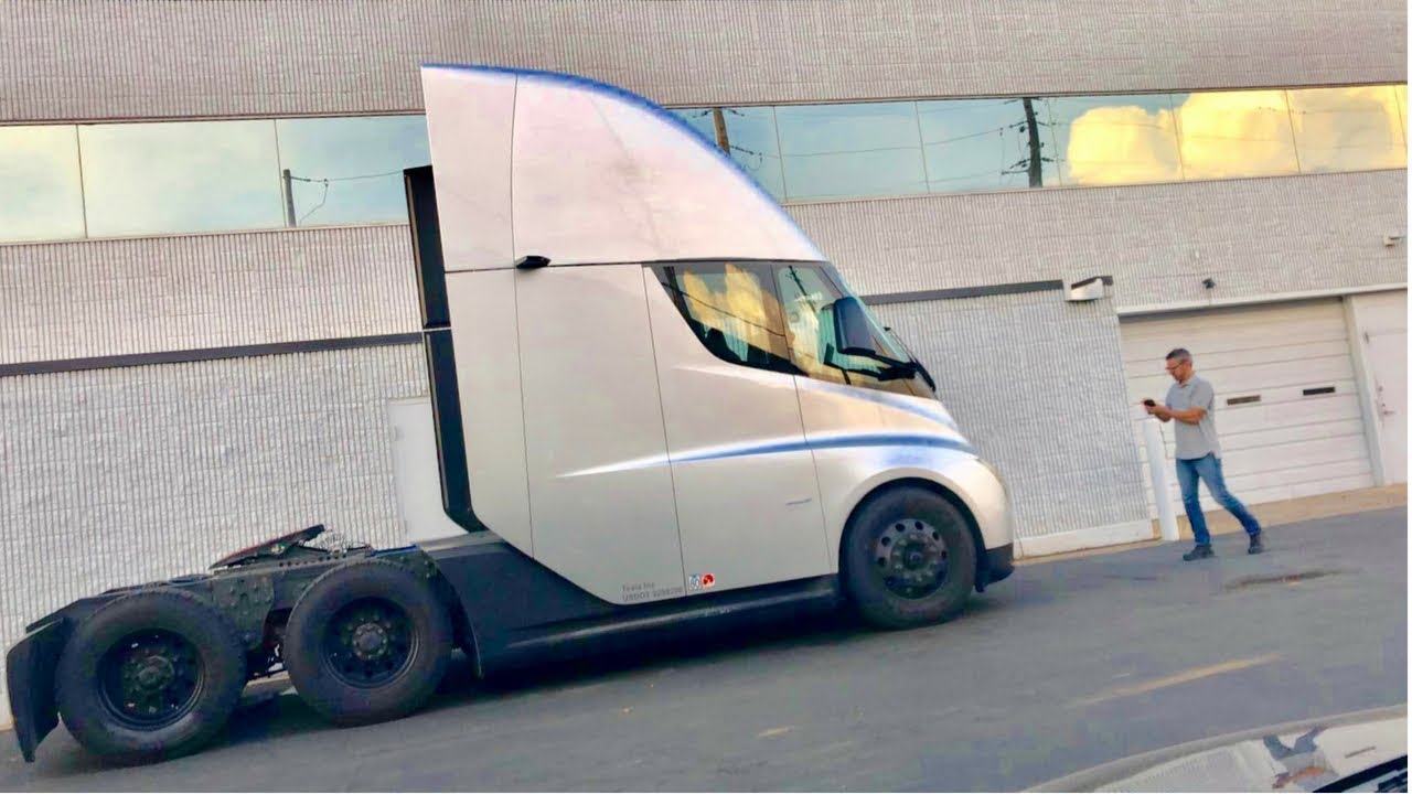 We ran into the Tesla Semi today
