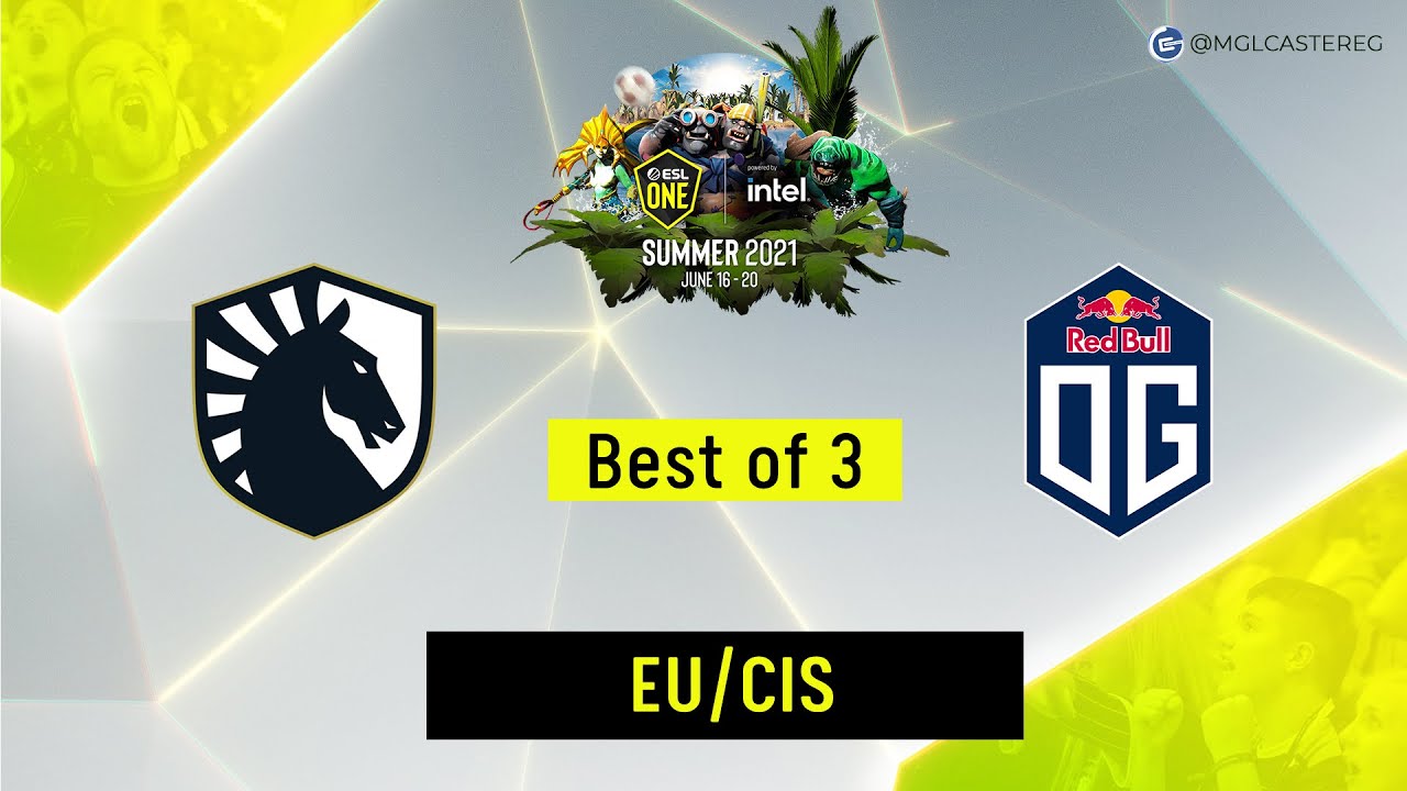 OG vs Liquid | ESL One Summer 2021 | Bo3 | LINEBETMN