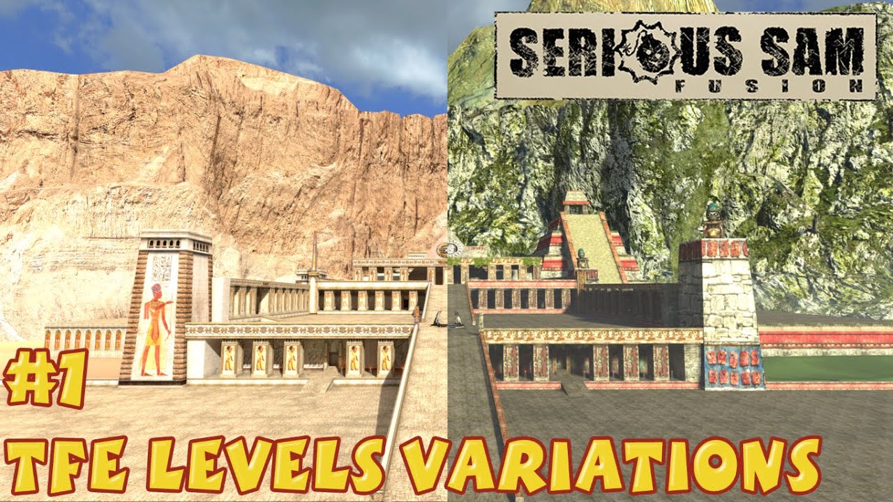 Serious Sam Fusion 2017 TSE From TFE Project Levels Variations #1