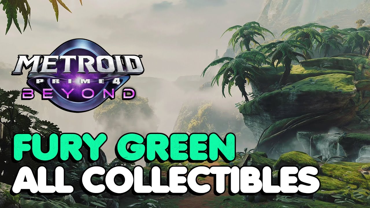 Metroid Prime 4: Beyond - Fury Green All Collectible Locations (All Expansions, Energy Tanks...)