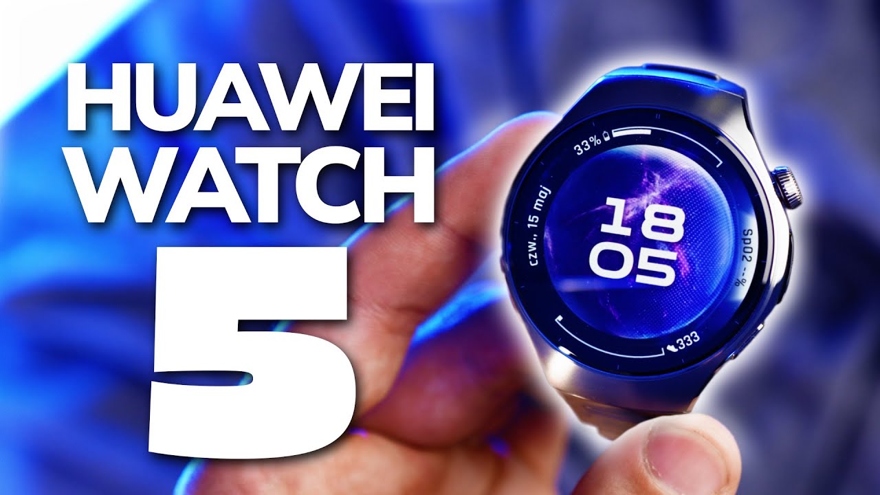 HUAWEI WATCH 5 ⌚ teraz jeszcze LEPSZY & ciekawszy 🏃🏌️&zwj;♂️🏊&zwj;♀️