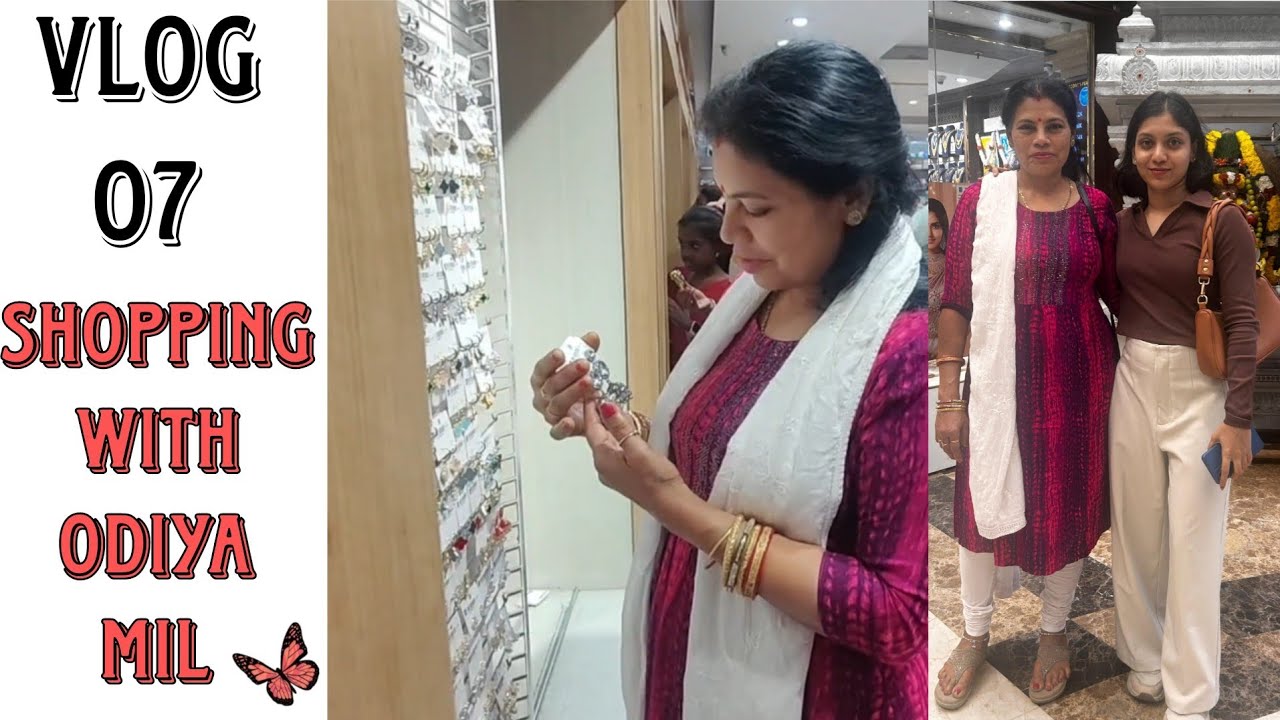Verse - 07 | Shopping with my Odiya MIL 🥰 ( random weekend Vlog ) 
