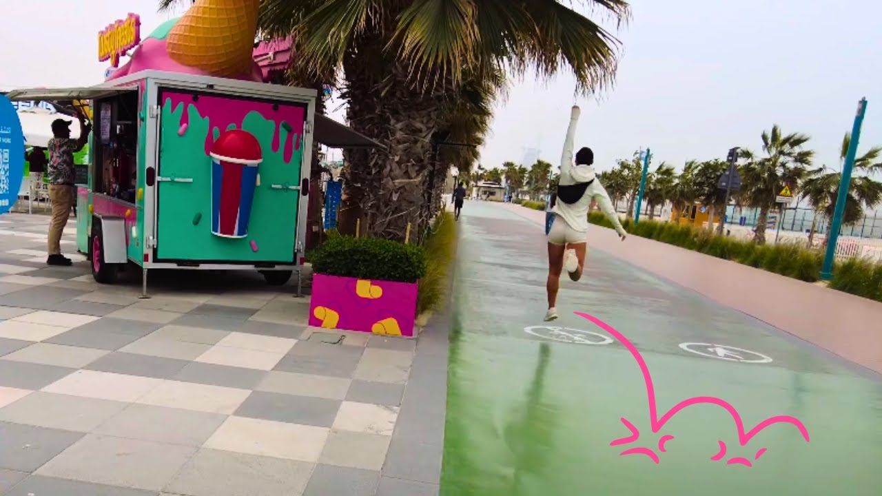 Kite Beach Dubai 🇦🇪 4K