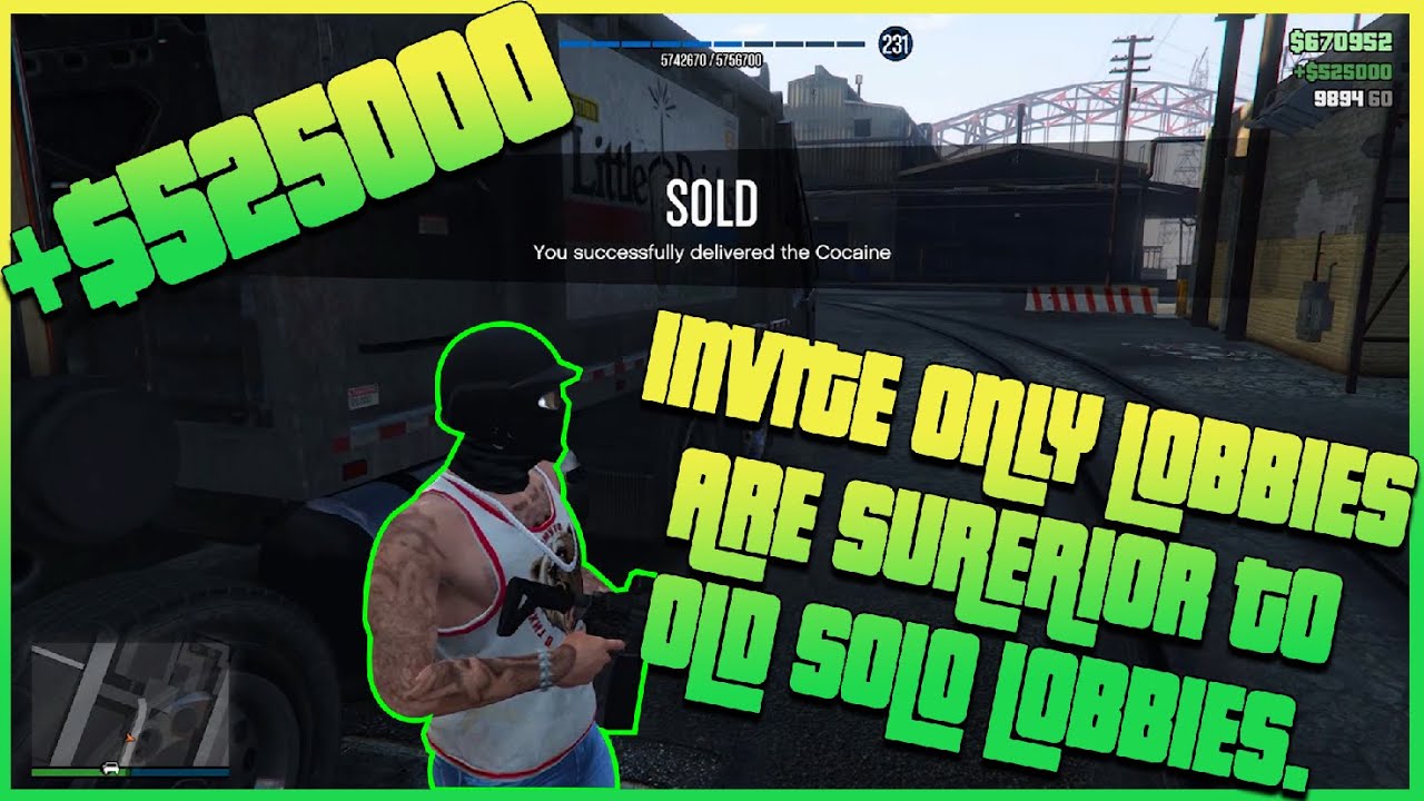 A Nice, Relaxing Solo Sale - $525000 - GTA 5 Invite Only Lobby