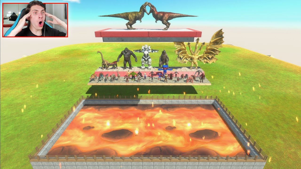 Unidad CONTRA SI MISMA en Lava Ardiente - Quien Sobrevivira?