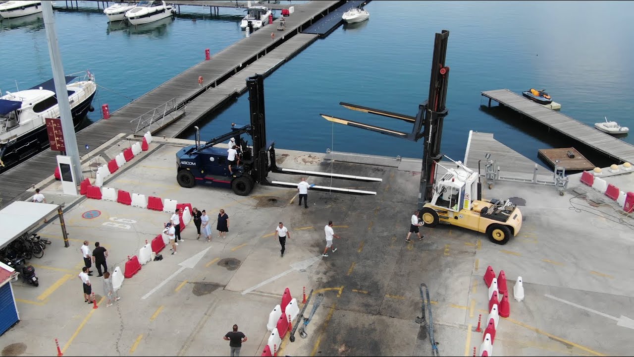 Marina Punat - New ASCOM forklift