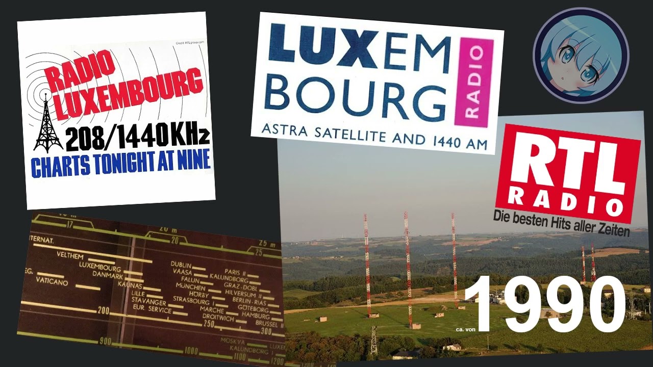 RTL Radio Luxembourg von 1989/90