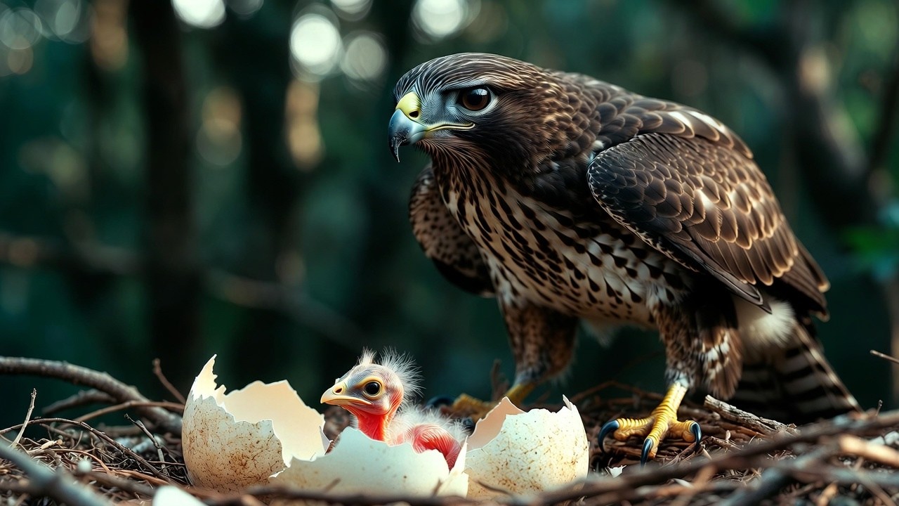 Roof Tiles Started Moving. A Starling Family Was Inside