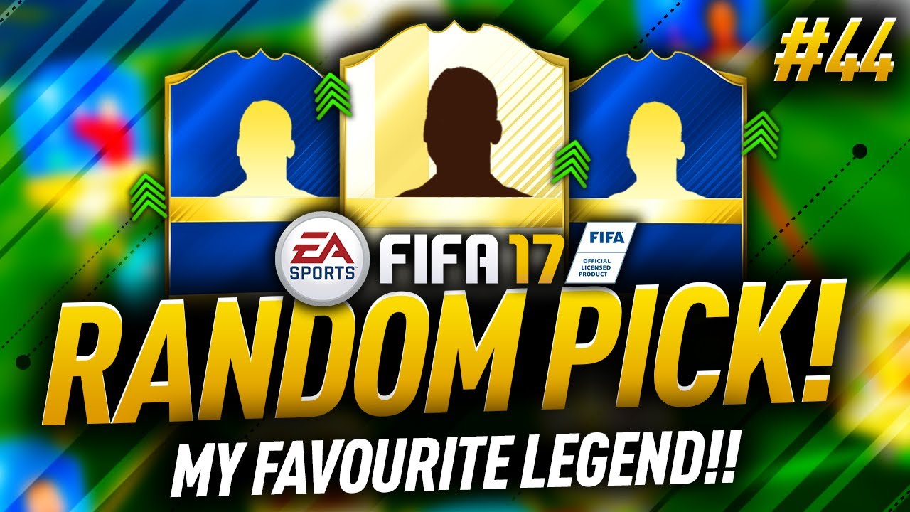 MY FAVOURITE LEGEND!! The Random Pick #44 - FIFA 17 Ultimate Team