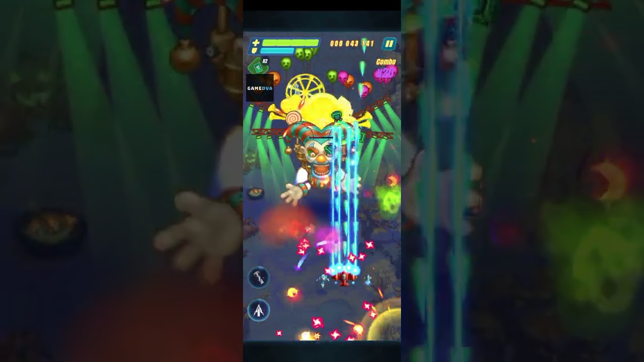 Hawk Freedom Squadron - Event - Hallowed Season - Stage 20 [Final Boss: Scary Clown] (THE END)